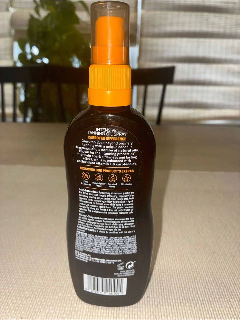 Carroten Intensive Tanning Oil Spray -6.7oz